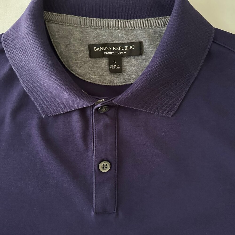 Banana Republic Men's Luxury Touch Polo